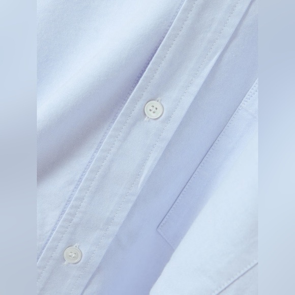 Citizens of Humanity Kayla Cotton Oxford Shirt Button Front - Picture 3 of 8